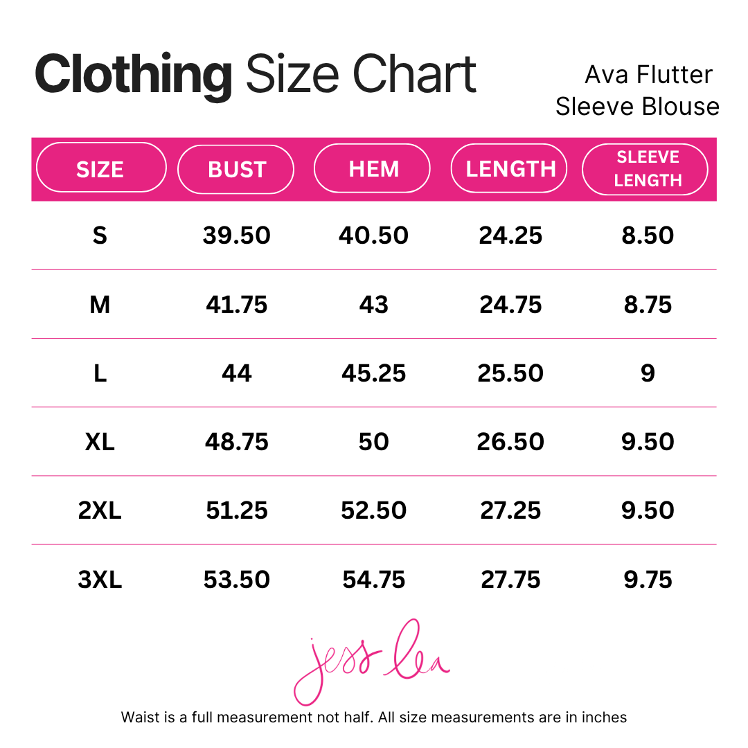 Daisy Polka Dot Flutter Sleeve Top