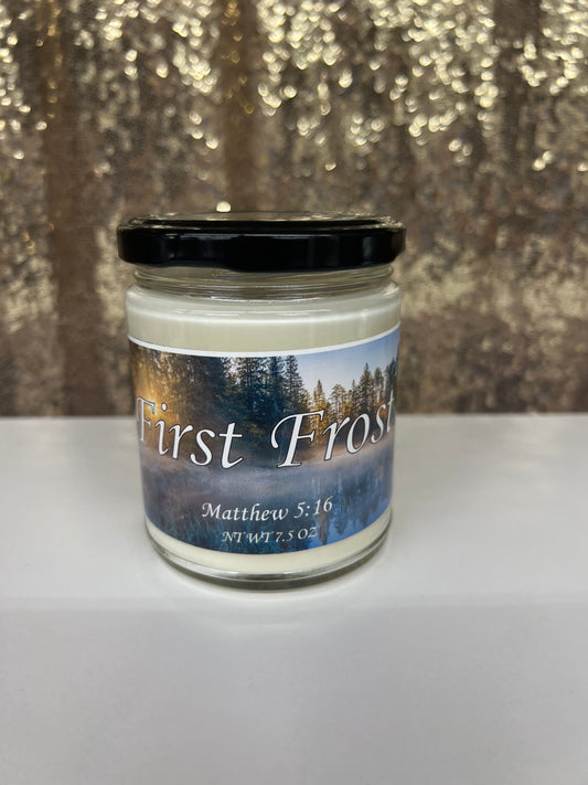 Overbrook Farm 7.5 oz. Candle-First Frost