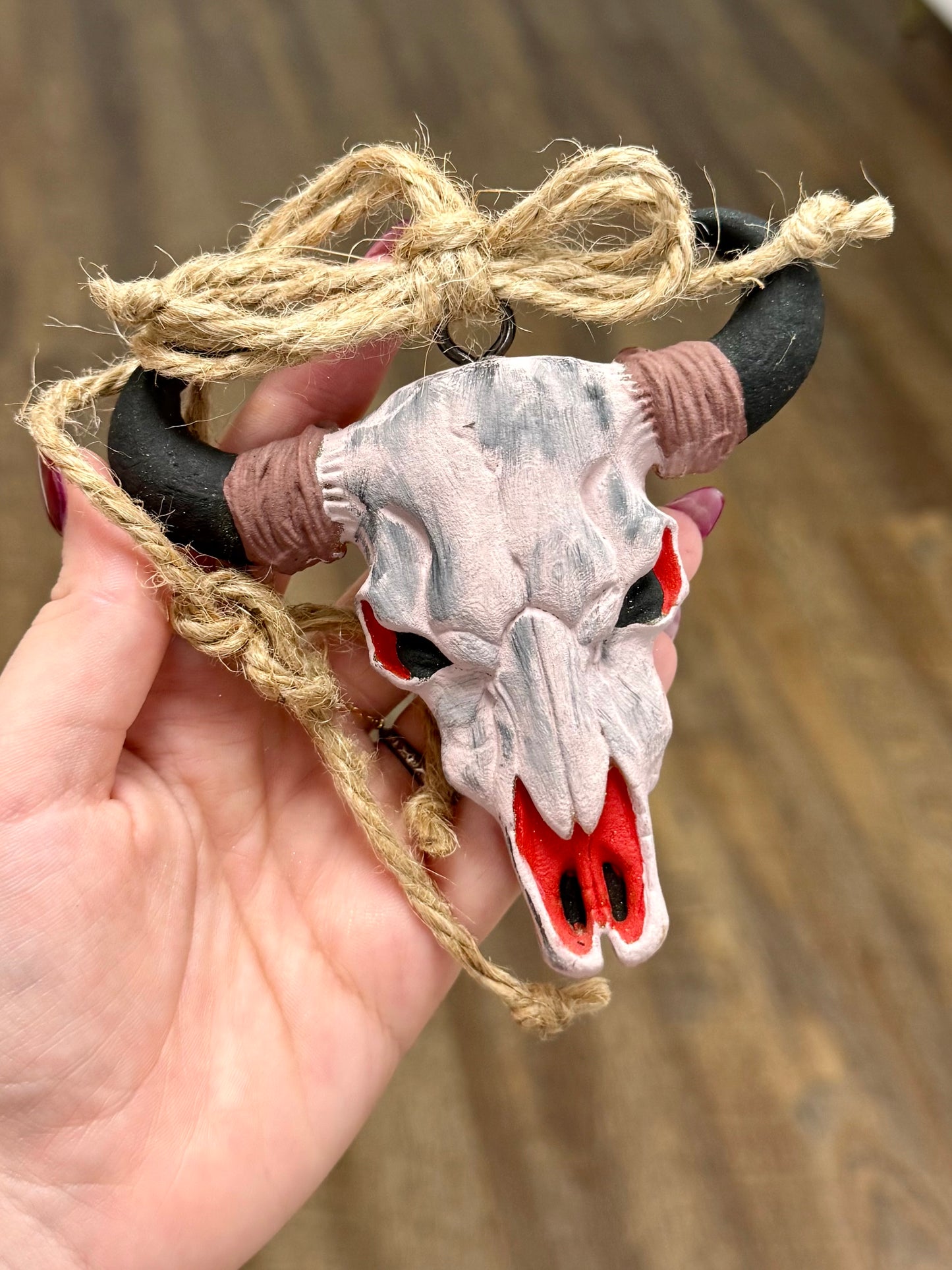 3D Bull Car Freshie - Jake