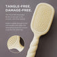 TELETIES Tan Detangler Hair Brush for Thick Hair