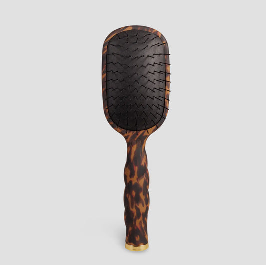 TELETIES Tortoise Detangler Hair Brush for Fine Hair