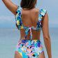 Tropical Ruffled Bikini