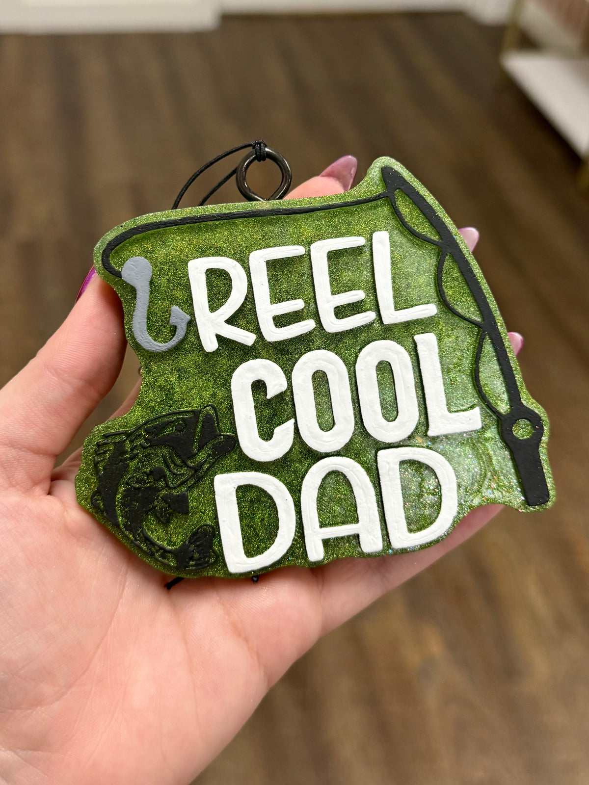 Reel Cool Dad Car Freshie - Midnight Ice