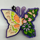 Purple Floral Car Freshie - Sweet Grace