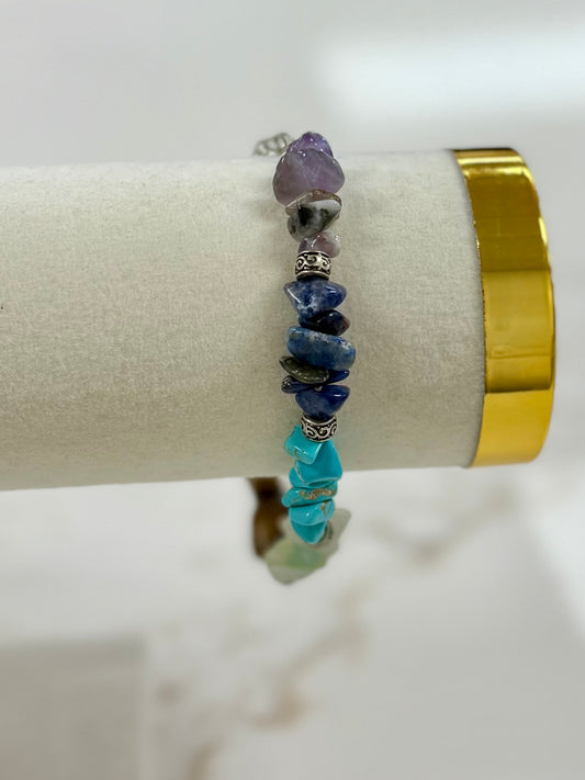Multicolor Stone Bracelet