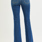 Tummy Control 4-Way Stretch High Rise Flare Jeans
