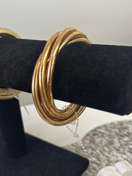 Gold Twist Bracelet