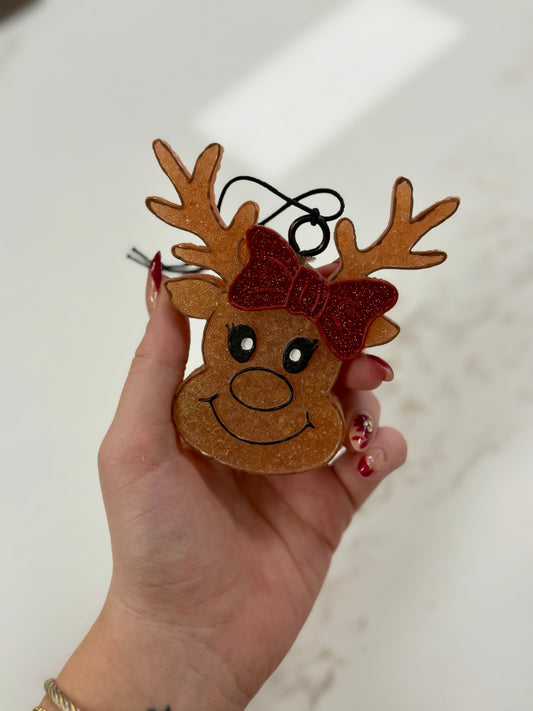 Reindeer Bow Freshie - Leaves
