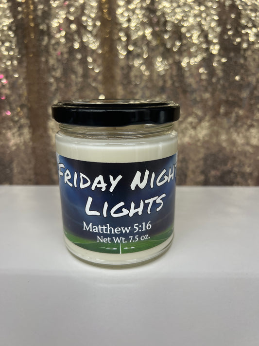 Overbrook Farm 7.5 oz. Candle-Friday Night Lights