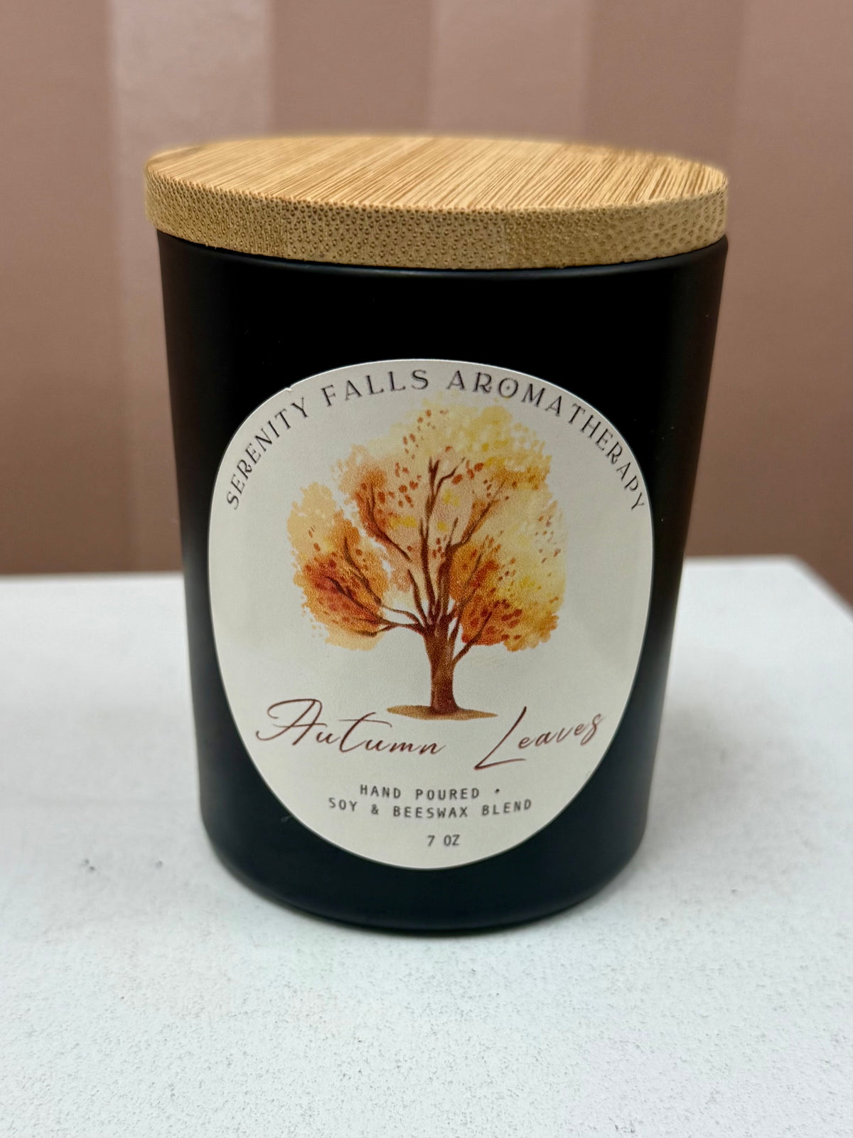 Serenity Falls Autumn Leaves 7 oz. Candle