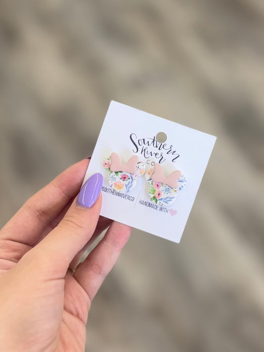 Flower Minnie Studs