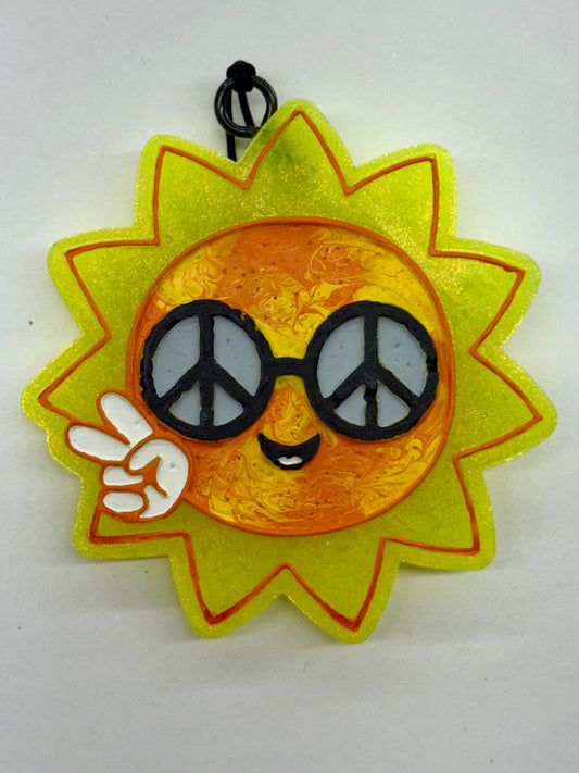 Groovy Sun Car Freshie - Summer Block Party