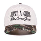 Camo Just a Girl Who Loves Jesus Cap