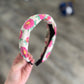Pink Floral Headband