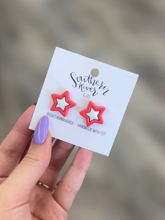Red Star Studs