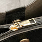 Black Scarf Crossbody Tote Bag