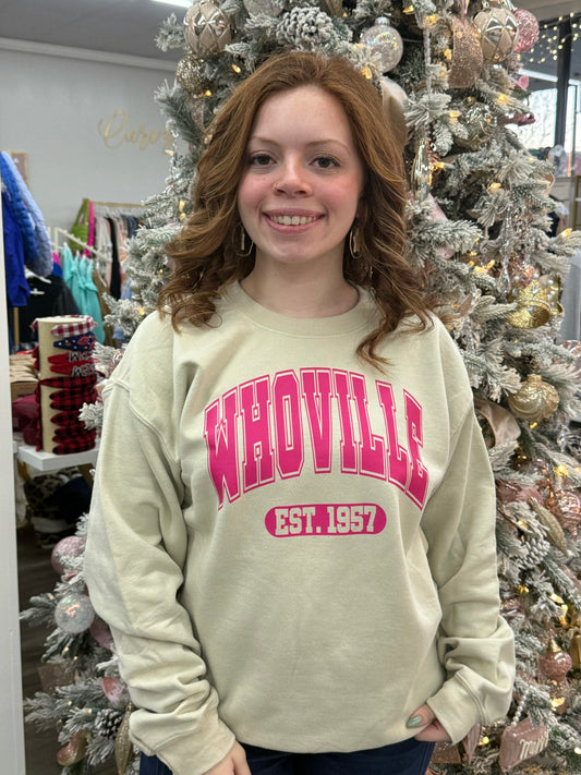 Grinch Whoville University Sweatshirt