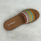 Rebekah Multi Color Slide Sandal