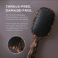 TELETIES Tortoise Detangler Hair Brush for Fine Hair