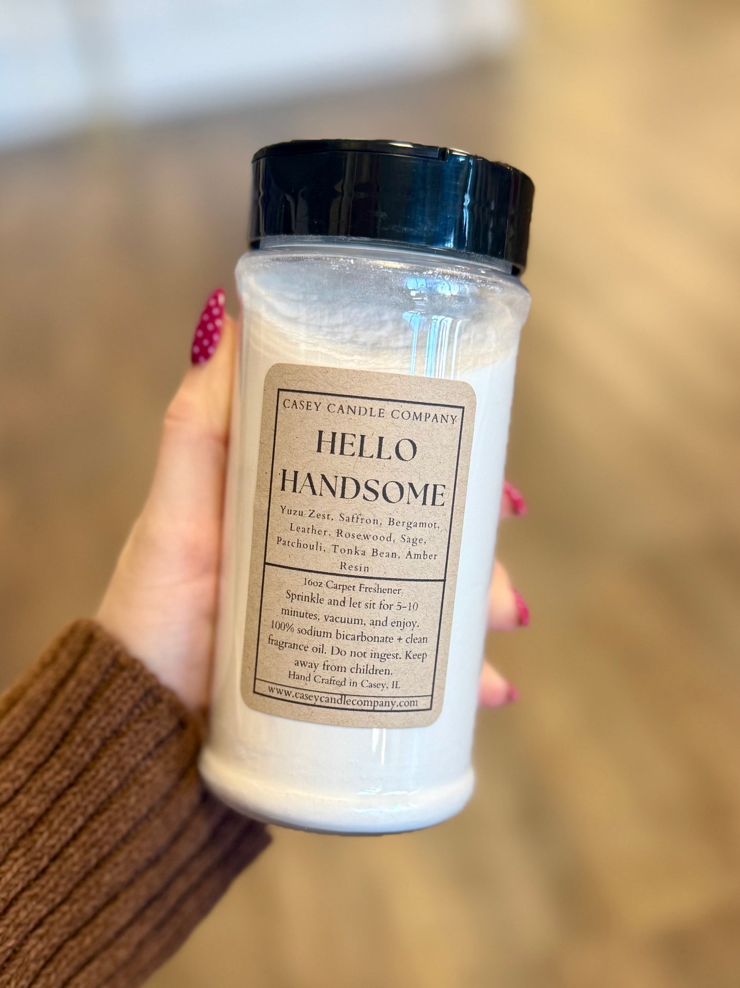 Carpet Powder: Hello Handsome- Maverick Noir