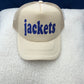 Glitter Jackets Trucker Hat: Solid Natural