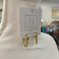 Hart Designs Small Gold Chain Hoop Earrings