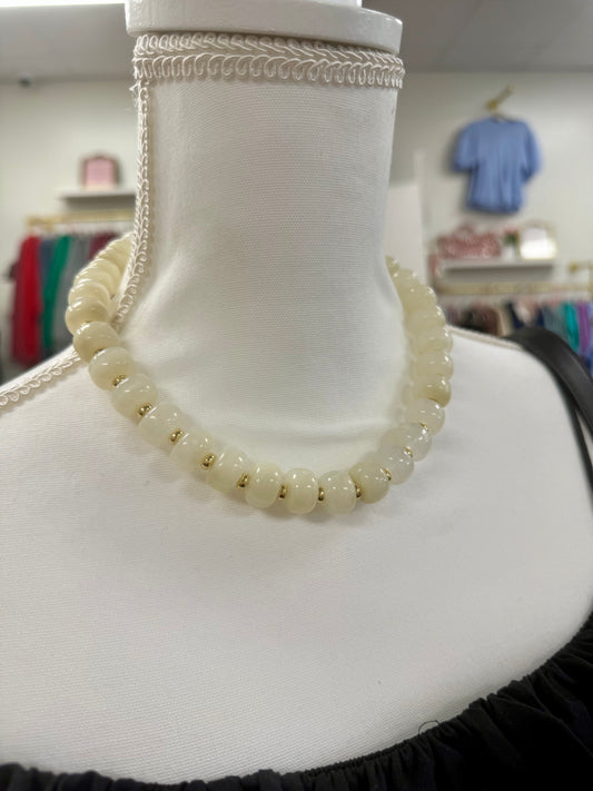 Hart Designs Cream Beaded Necklace