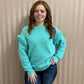 Turquoise Pearl Sweater