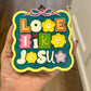 Love Like Jesus Car Freshie - Summer Block Party