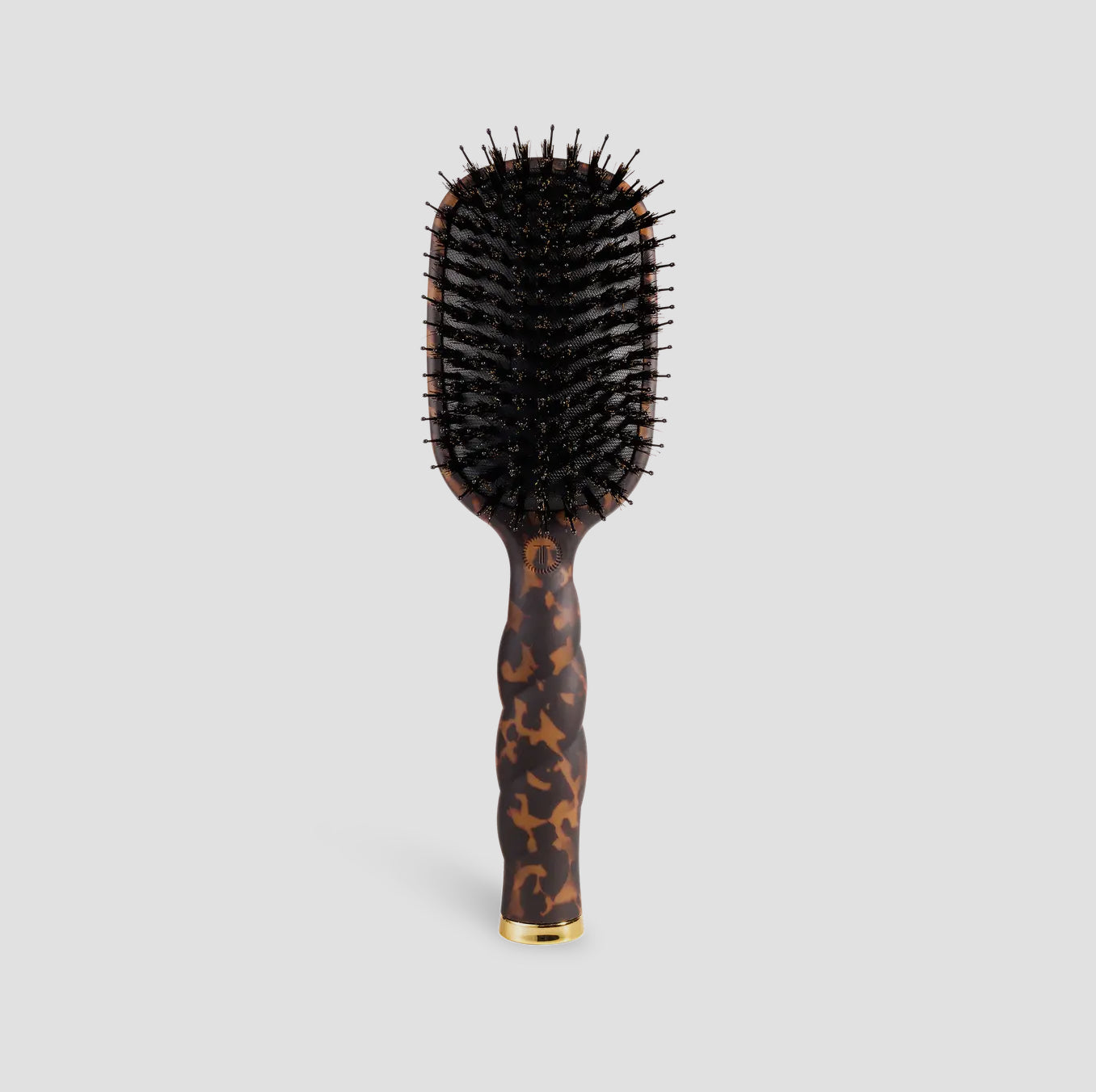 TELETIES Tortoise Boar Bristle Hair Brush
