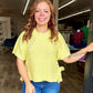 Lemon Bow Tie Sweater