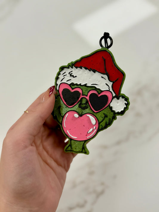 Grinch Bubble Freshie - Pumpkin Pecan Waffle