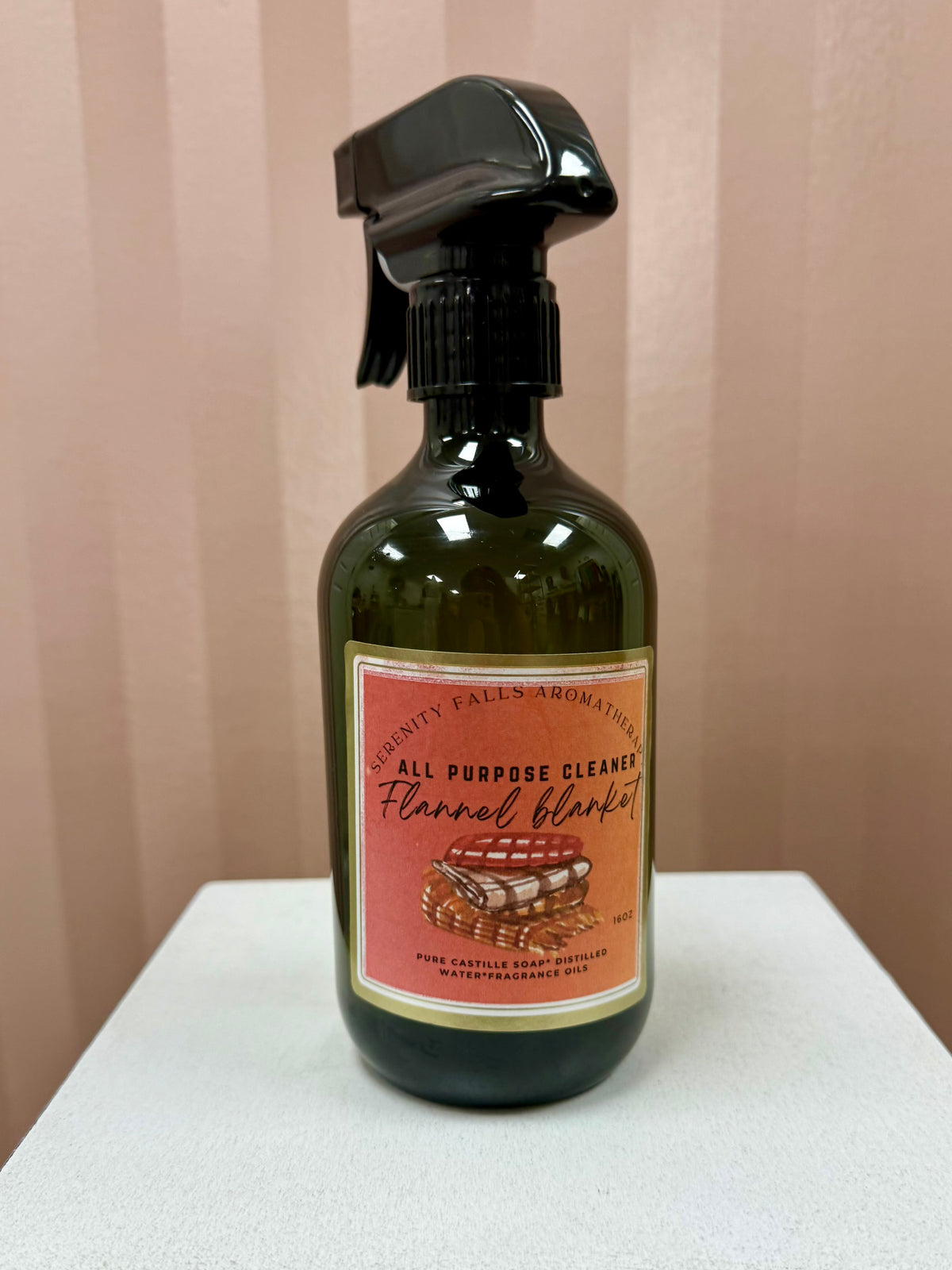 Serenity Falls Flannel Blanket All Purpose Cleaner