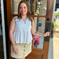 Taupe Star Skirt
