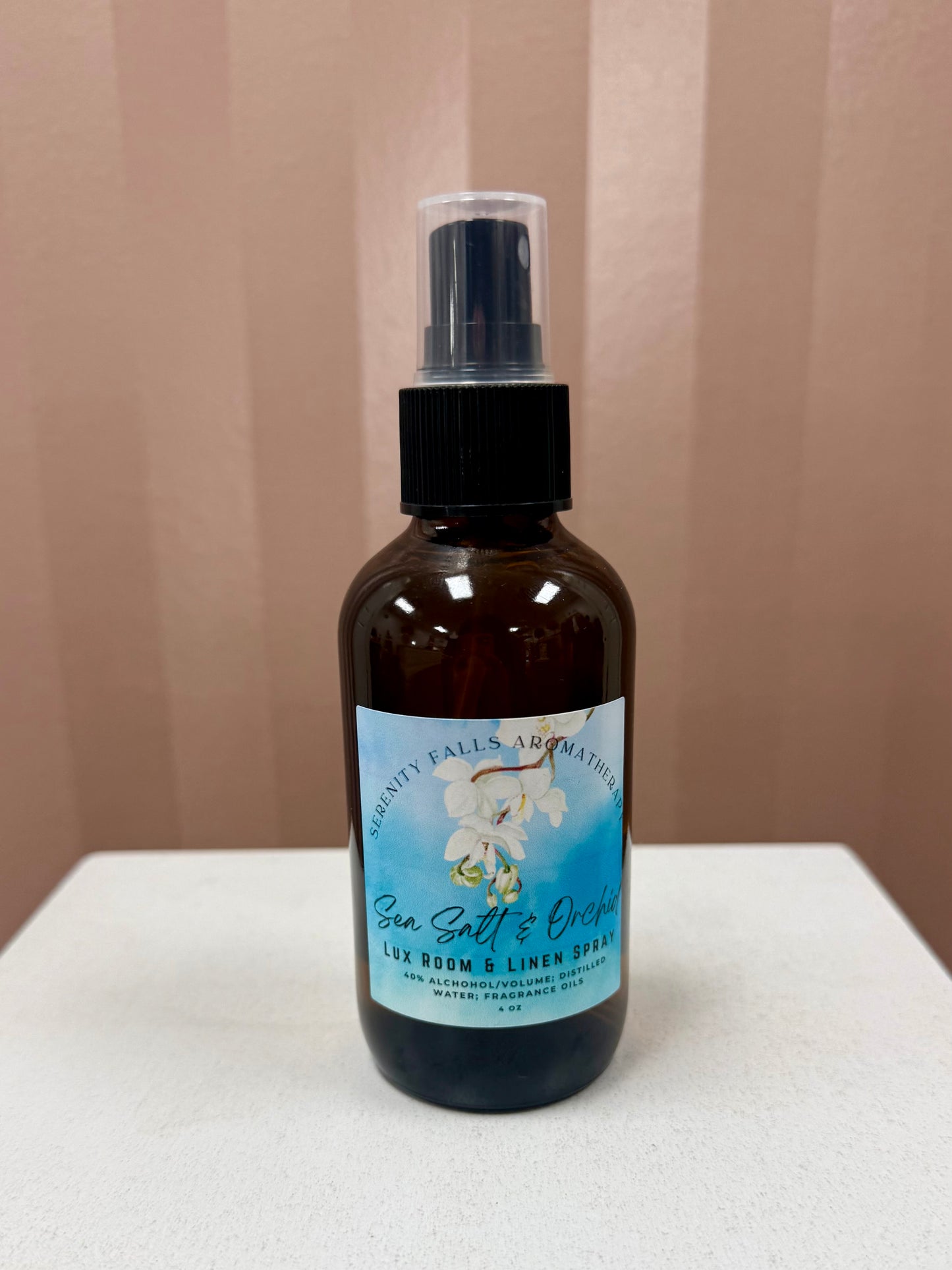 Serenity Falls Sea Salt & Orchid Room & Linen Spray