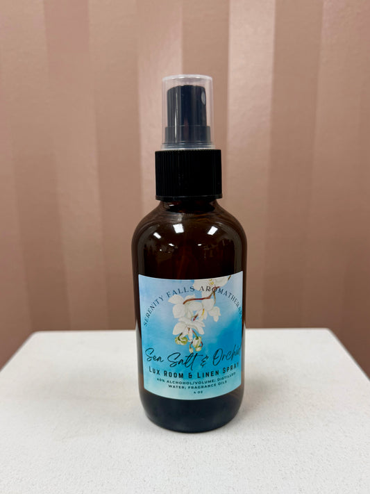 Serenity Falls Sea Salt & Orchid Room & Linen Spray