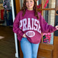 Praise God 2-Sided Mock Neck
