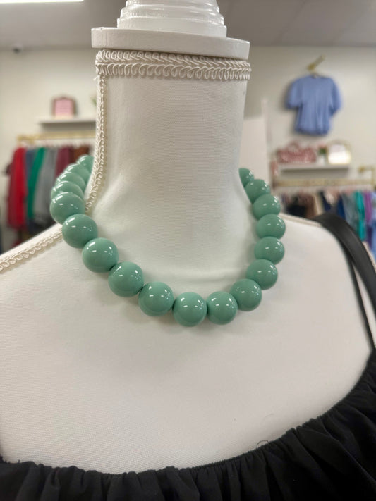 Hart Designs Sage Green Beaded Necklace