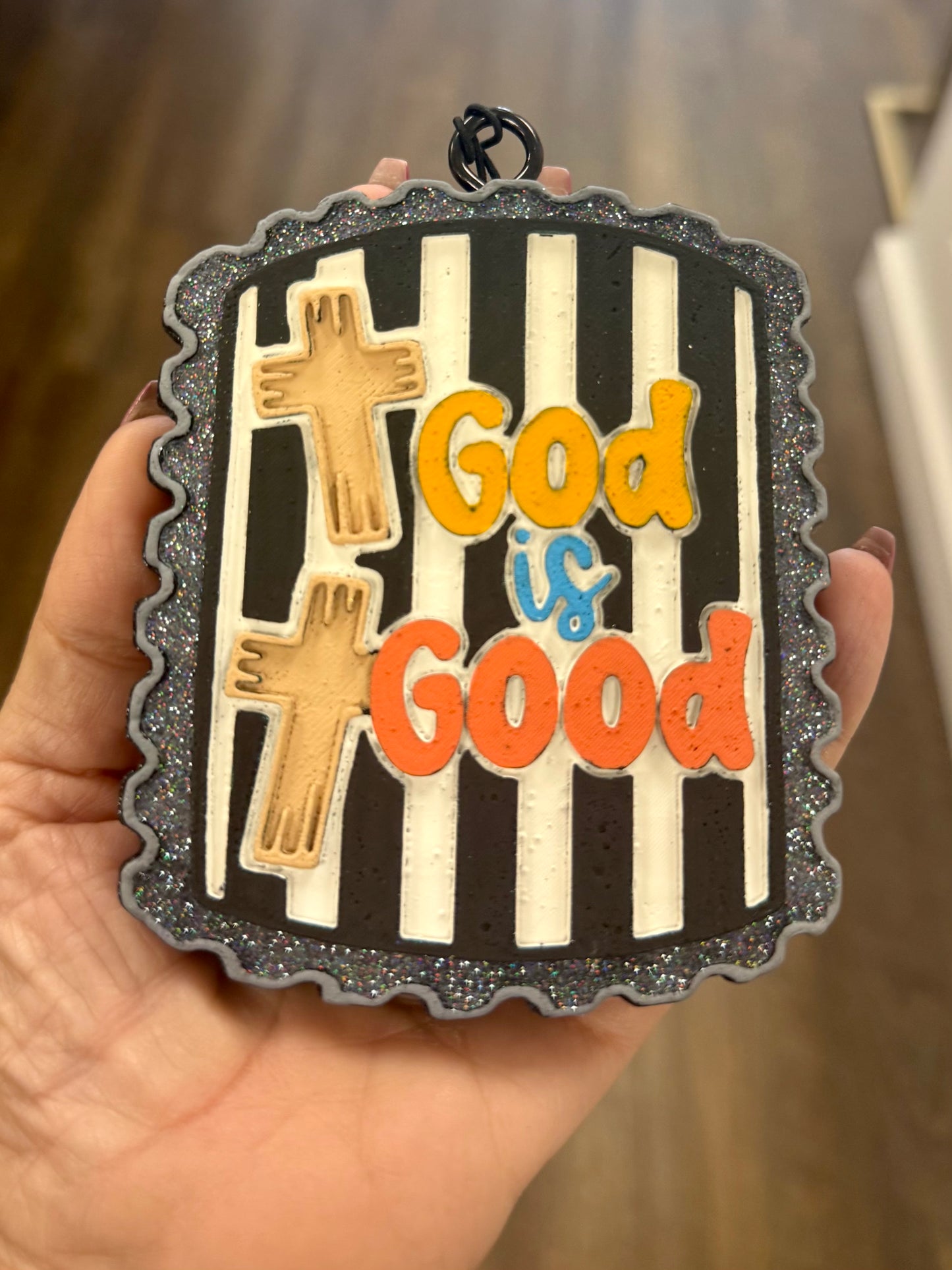 God is Good Car Freshie - Diva