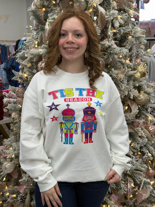 Tis The Season Nutcracker Crewneck