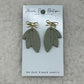 Sage Bow Earrings