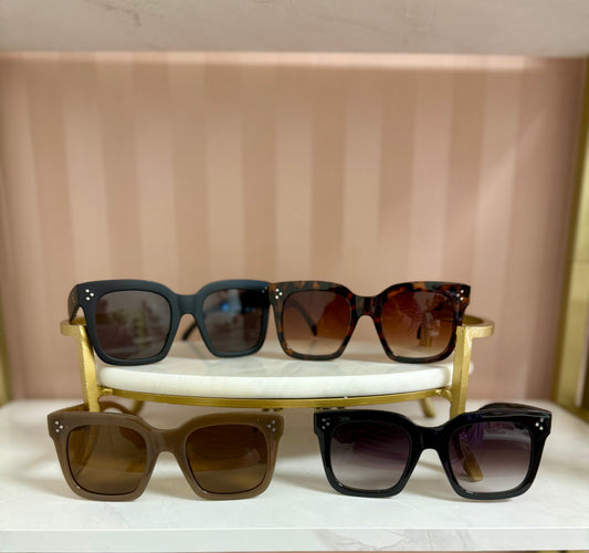 Margot Acetate Frame Sunglasses Set