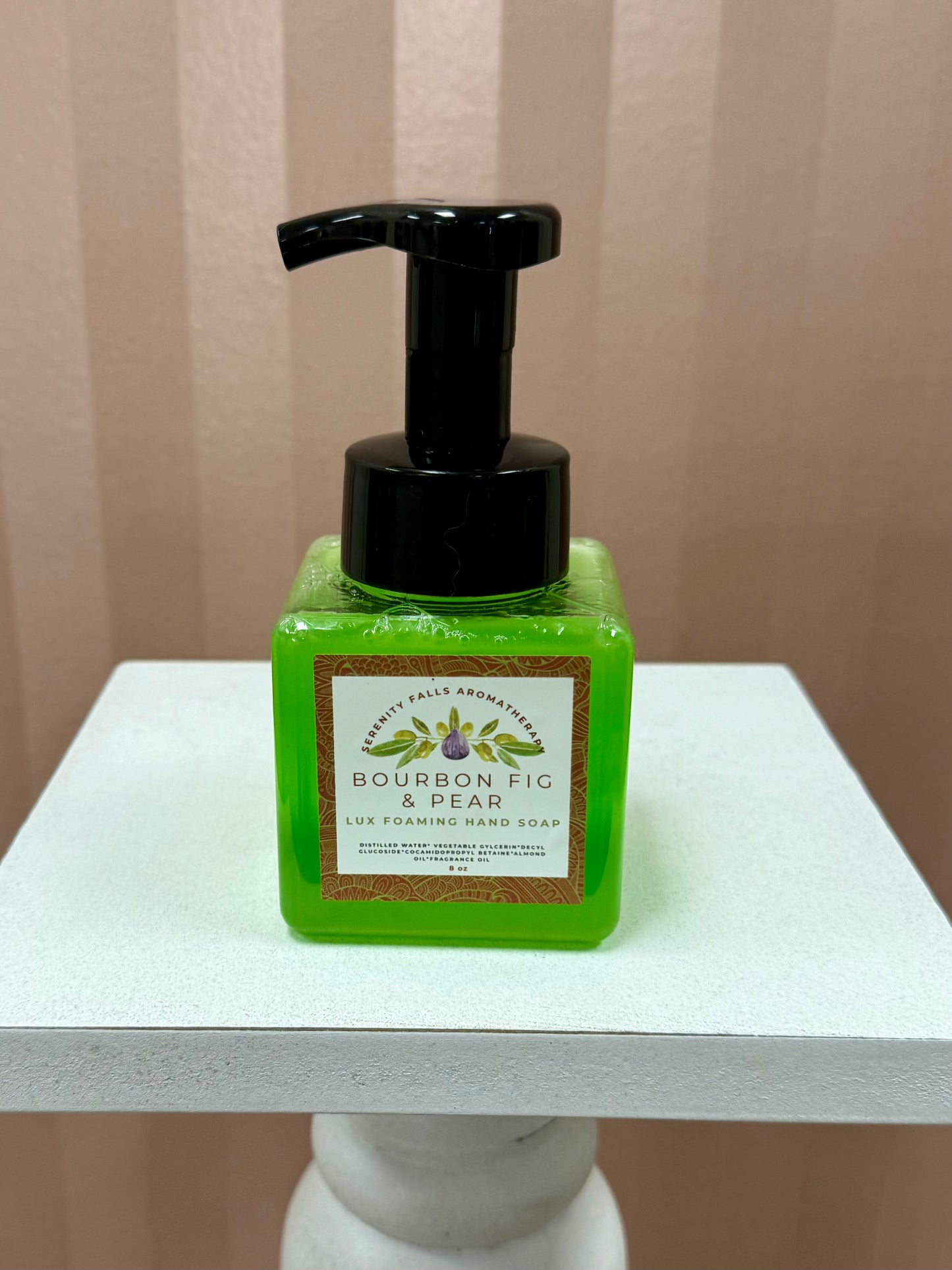 Serenity Falls Bourbon Fig & Pear Foaming Hand Soap