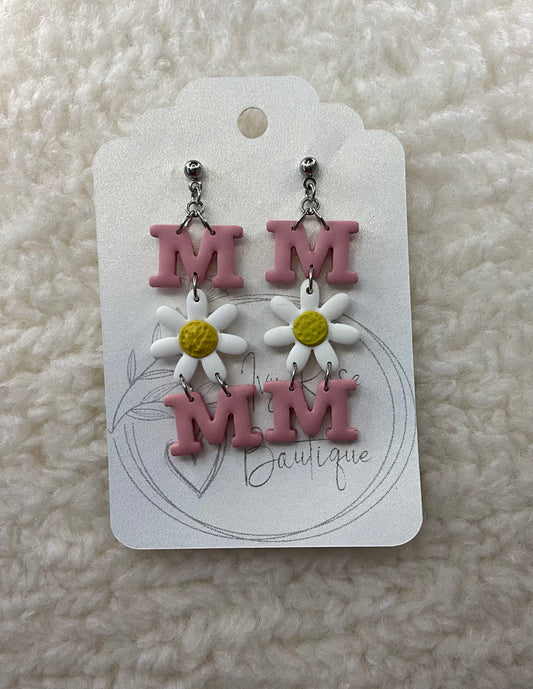 Mom Dangle Earrings