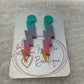 Rainbow Lightning Bolt Earrings