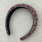Red & Silver Sparkle Headband
