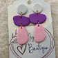 3-Tiered Dangle Earrings