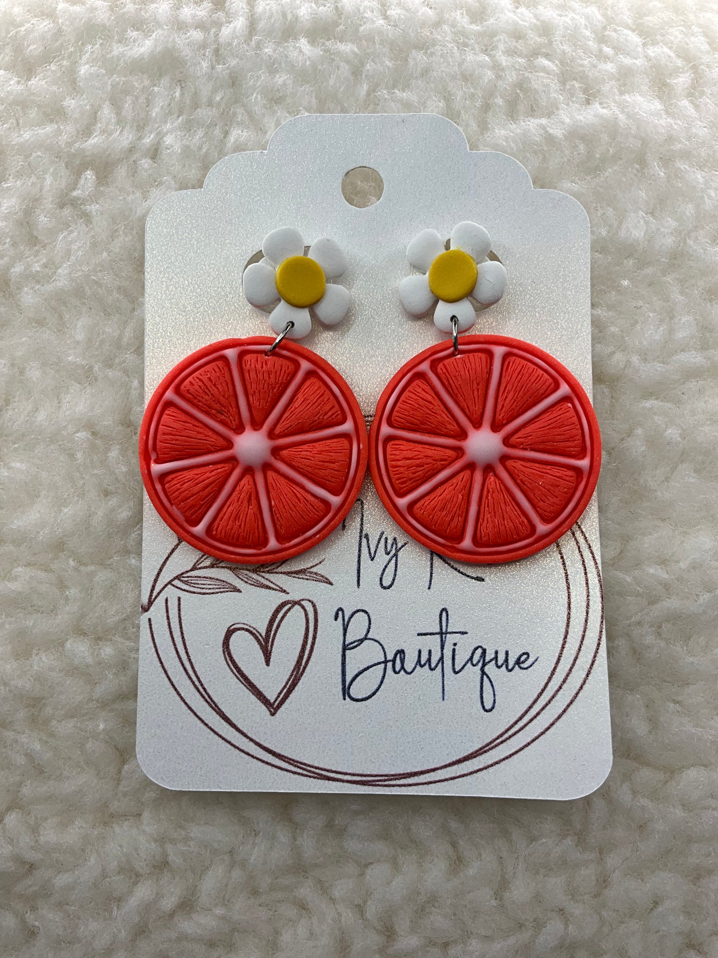 Melon Dangle Earrings