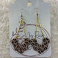 Leopard Teardrop Earrings