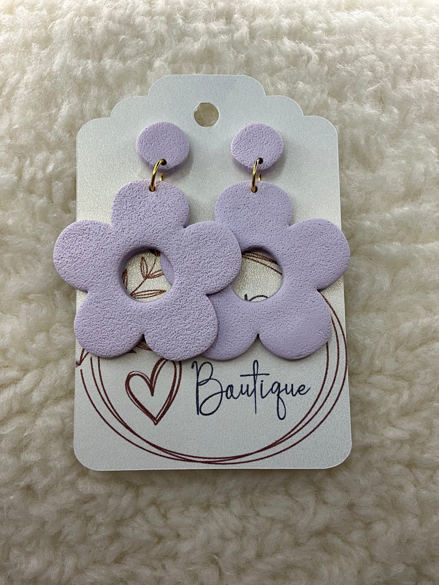 Large Daisy Earrings